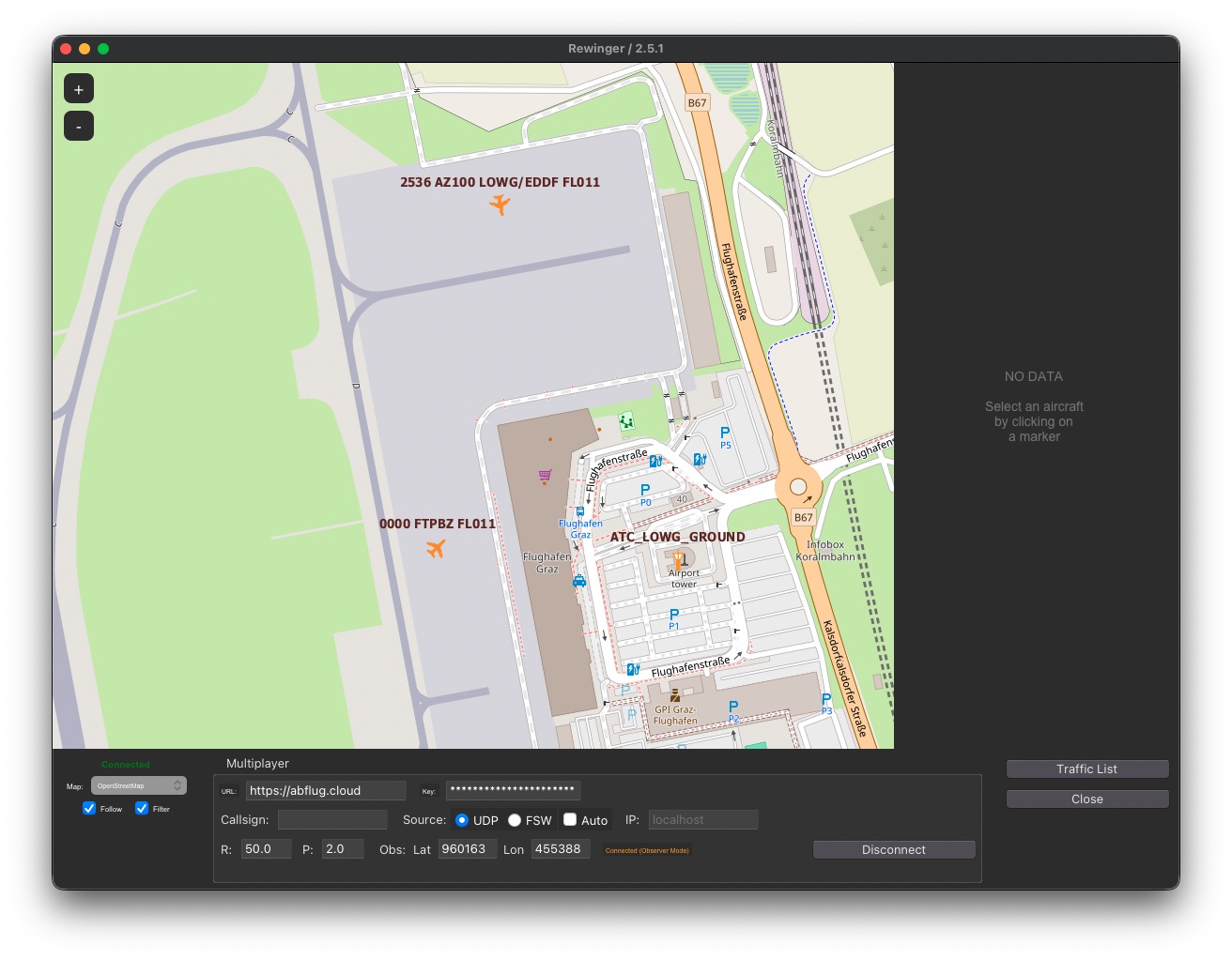 Rewinger Observer Traffic