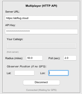 Rewinger Multiplayer frame connected status